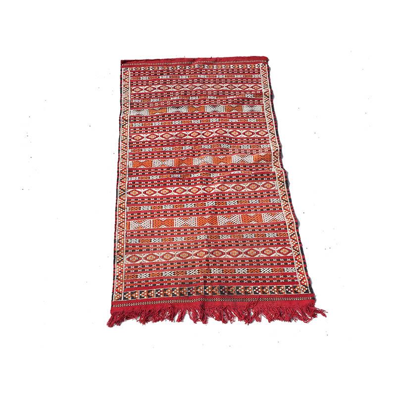 Tappeto kilim marocchino berbero tessuto a mano